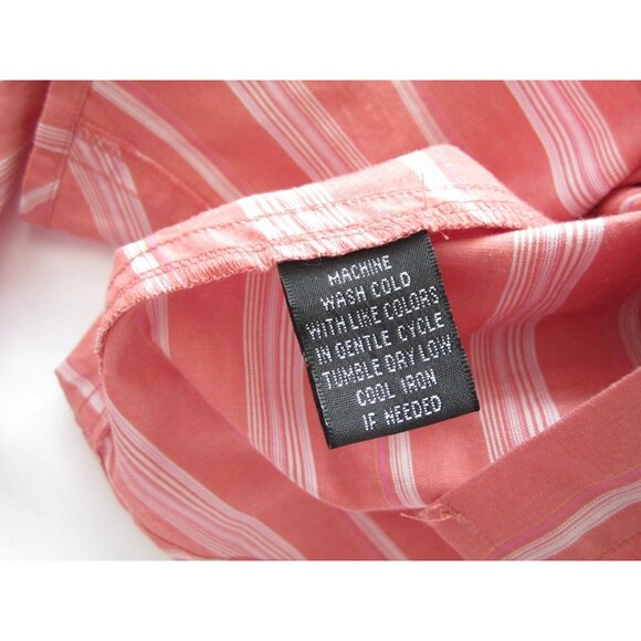 New Women Studio Chereskin Stripes Button Down Long Sleeve  Blouse Sz M (WB102) - Picture 10 of 10